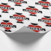 I Love Field Hockey Cadeaupapier (Hoek)