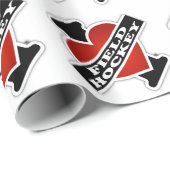 I Love Field Hockey Cadeaupapier (Rol Hoek)