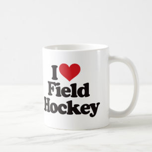 I Love Field Hockey Koffiemok
