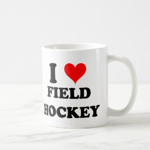 I Love Field Hockey Koffiemok