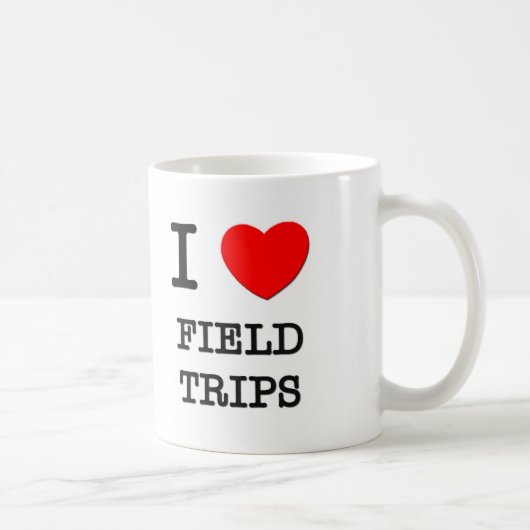 I Love Field Trips Koffiemok (Rechts)