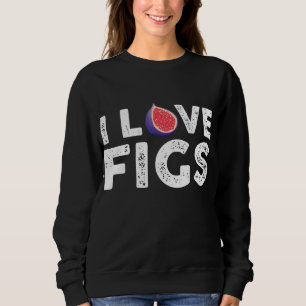 I Love Figres Outfit Vegetarian Plant Trui