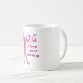 I Love Figuur Skating Giftware Koffiemok (Voorkant rechts)