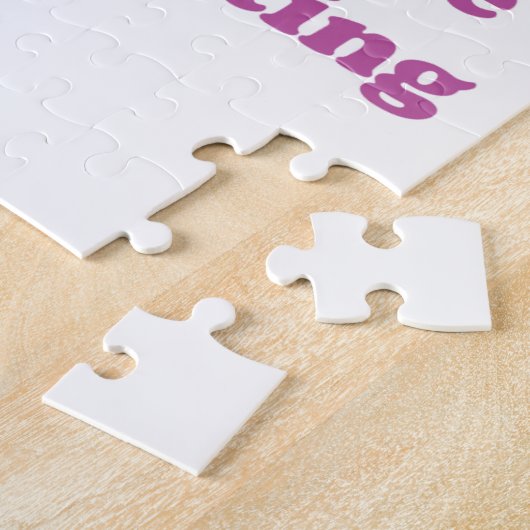 I Love Figuur Skating Giftware Legpuzzel (Zijkant)