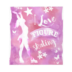 I Love Figuur Skating.jpg Notitieblok