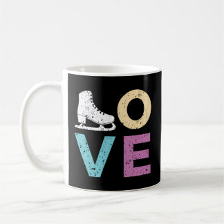I Love Figuur Skating Koffiemok