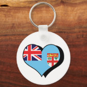 I Love Fiji Sleutelhanger (Voorkant)