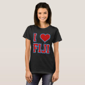 I Love Fiji T-shirt (Voorkant volledig)