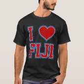 I Love Fiji T-shirt (Voorkant)