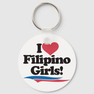 I Love Filipino Girls Sleutelhanger