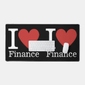 I ❤️ Love Finance - Finance Department - Bureaumat (Keyboard & Muis)