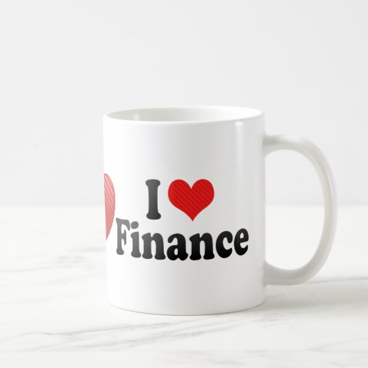 I Love Finance Koffiemok (Rechts)