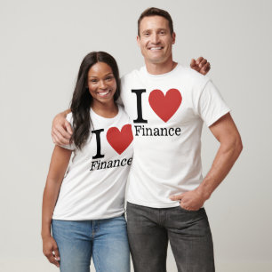 I ❤️ Love Finance (voor medewerkers)  T-shirt