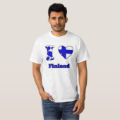 I love Finland T-shirt (Voorkant volledig)
