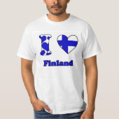 I love Finland T-shirt (Voorkant)
