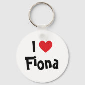 I Love Fiona Sleutelhanger (Voorkant)