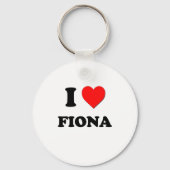 I Love Fiona Sleutelhanger (Voorkant)
