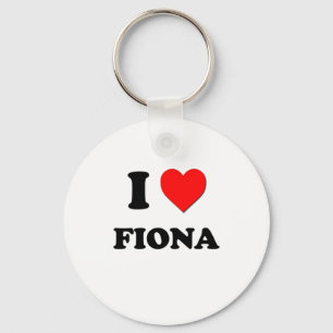 I Love Fiona Sleutelhanger