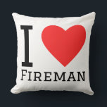 I love fireman  kussen<br><div class="desc">I love fireman ,  for rescue lovers</div>
