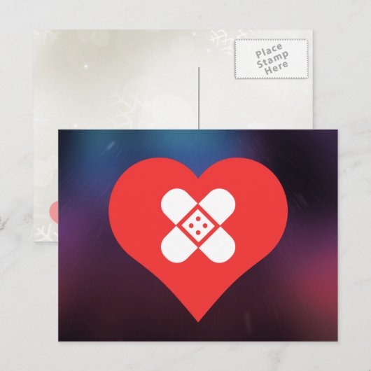 I Love First Aid Briefkaart (Voorkant / Achterkant)