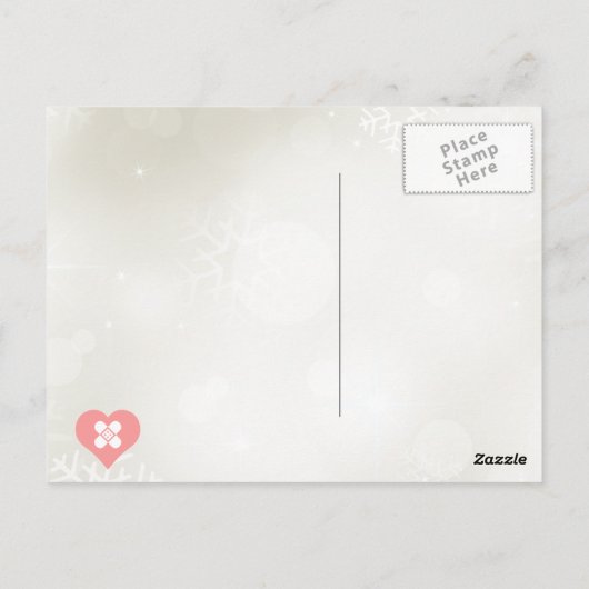 I Love First Aid Briefkaart (Achterkant)