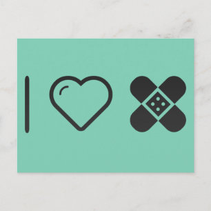 I Love First Aid Briefkaart