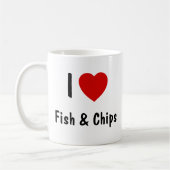I Love Fish & Chips Koffiemok (Links)