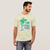 I Love Fish Tacos t-shirt (Voorkant volledig)