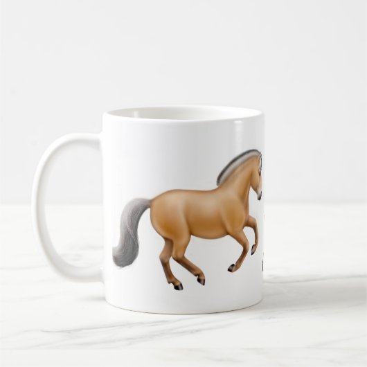 I Love Fjord Horses Mok (Links)