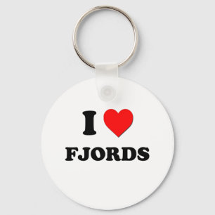 I Love Fjords Sleutelhanger