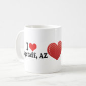 I Love Flagstaff, AZ Koffiemok (Voorkant links)