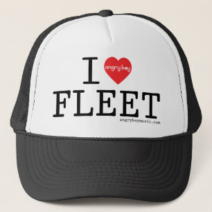I Love Fleet Trucker Pet