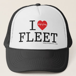 I Love Fleet Trucker Pet