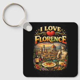 I Love Florence Sleutelhanger