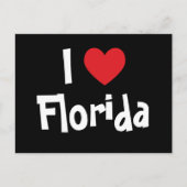 I Love Florida Briefkaart (Voorkant)
