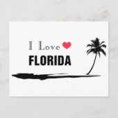 I Love Florida Briefkaart (Voorkant)