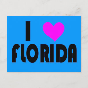 I Love Florida briefkaart
