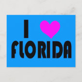 I Love Florida briefkaart (Voorkant)