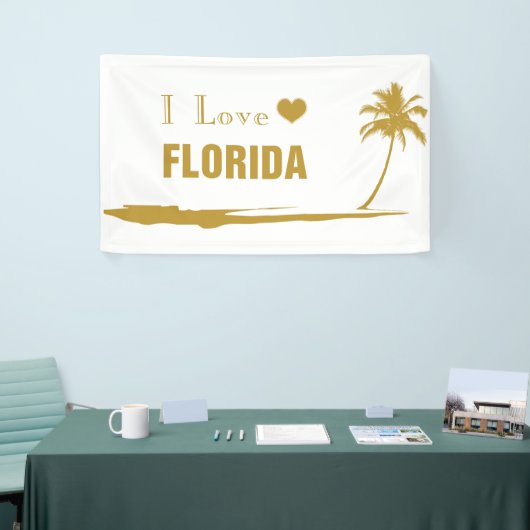 I Love Florida Gold Spandoek (Beurs)