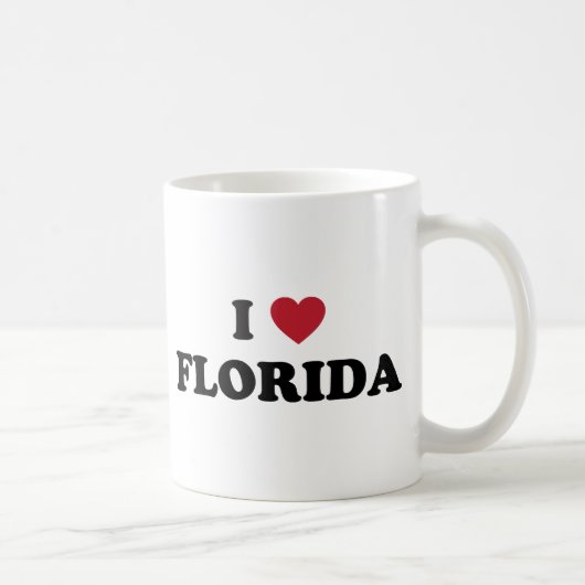 I Love Florida Koffiemok (Rechts)