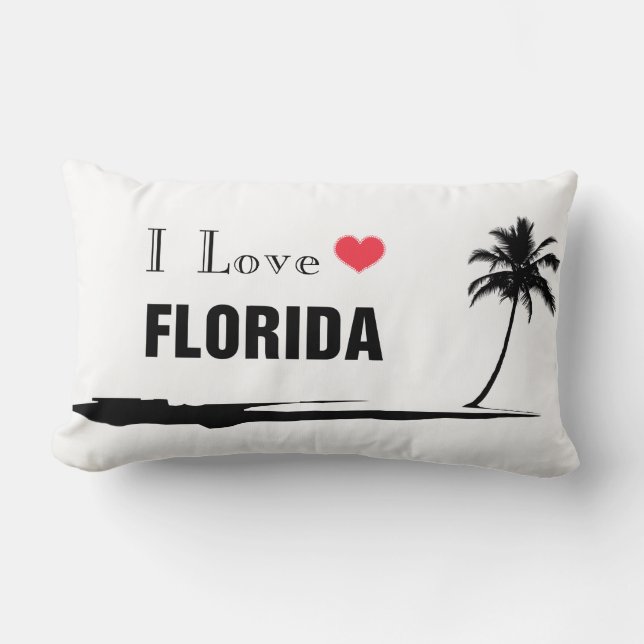 I Love Florida Kussen (Voorkant)
