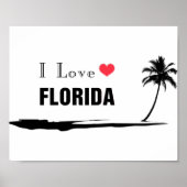 I Love Florida Poster (Voorkant)