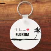 I Love Florida Sleutelhanger (Voorkant)