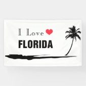 I Love Florida Spandoek (Horizontaal)