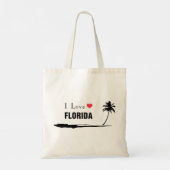 I Love Florida Tote Bag (Achterkant)
