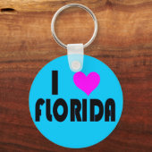 I Love Florida USA sleutelhanger (Voorkant)
