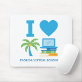 I Love Florida Virtual School Mousepad Muismat (Met muis)