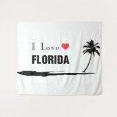 I Love Florida Wandkleed (Voorkant (horizontaal))