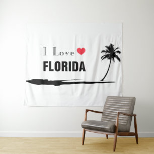 I Love Florida Wandkleed