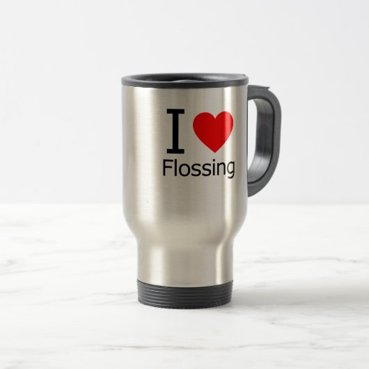 I Love Flosslossing Reisbeker (Voorkant rechts)